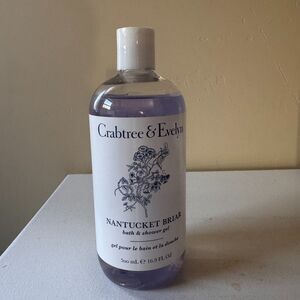 Crabtree & Evelyn NANTUCKET BRIAR Bath & Shower Gel 16.9oz RARE DISCONTINUED